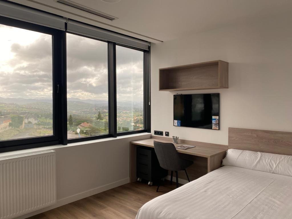 Residencia Universitaria Micampus Oviedo La Gruta Bagian luar foto